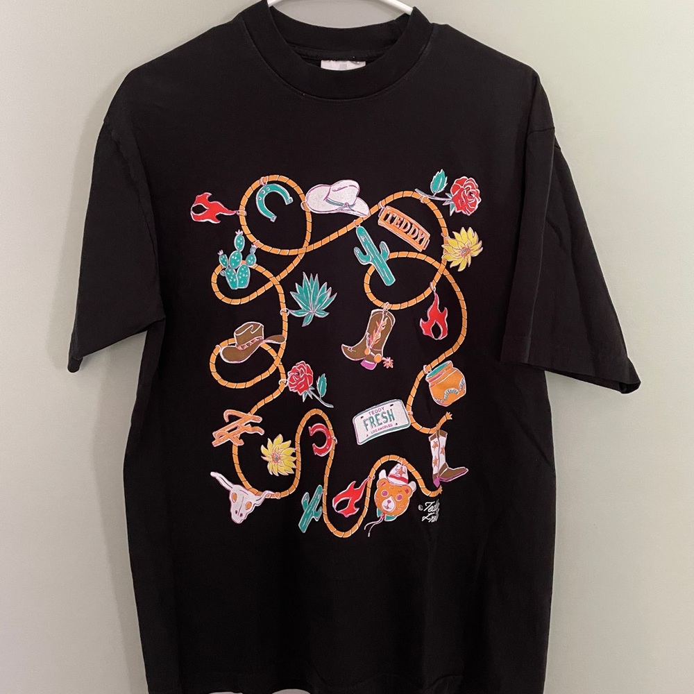 Teddy Fresh Cowboy T-Shirt (Mens Medium)